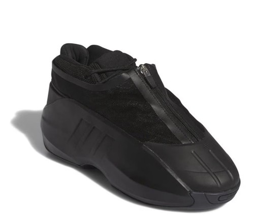 Adidas Black Crazy Infinity Trainers Men’s Size UK7.5 EU41.3 / REFD46 - Picture 3 of 5