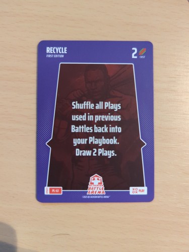 Recycle 2025 Bo Jackson Battle Arena Alpha Update Play Card #PL-43