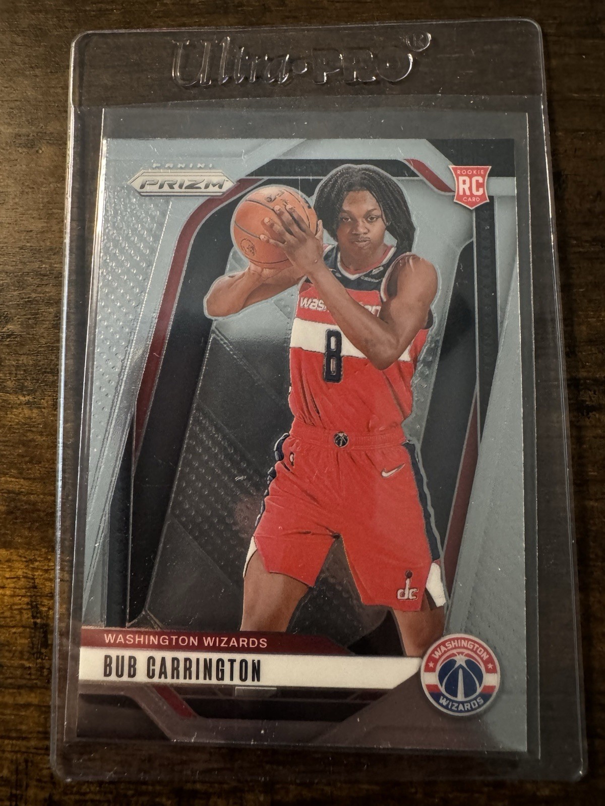 2024-25 Panini Prizm - Bub Carrington #244 (RC)