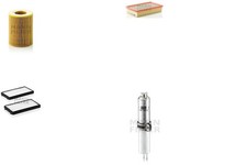 Inspektionspaket Filtersatz XL MANN-FILTER Filtereinsatz Leitungsfilter für BMW