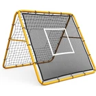 4 x 4 ft Adjustable Rebounder Net Multi-Sport Back Training Net for Passing