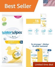 Plant-Based Sensitive Bathing Wipes 16 Count - Gentle, Cleansing  Eco-Friendly
