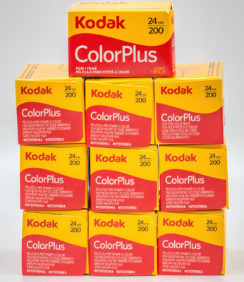 10 (ZEHN) Stück Farbfilme KODAK ColorPlus 200 135 24 Aufn. 07/2026