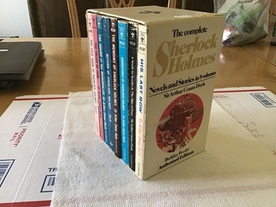 The Complete Sherlock Holmes Novels and Stories In 8 Volumes Paperback Set 1963