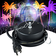 2.5 RPM Disco Ball Motor Heavy Duty Mirror Ball Electric Motor Rotator Supports
