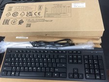 LOT OF 5 HP 125 Wired Keyboard US TPA-L001K M27527-001 BLACK