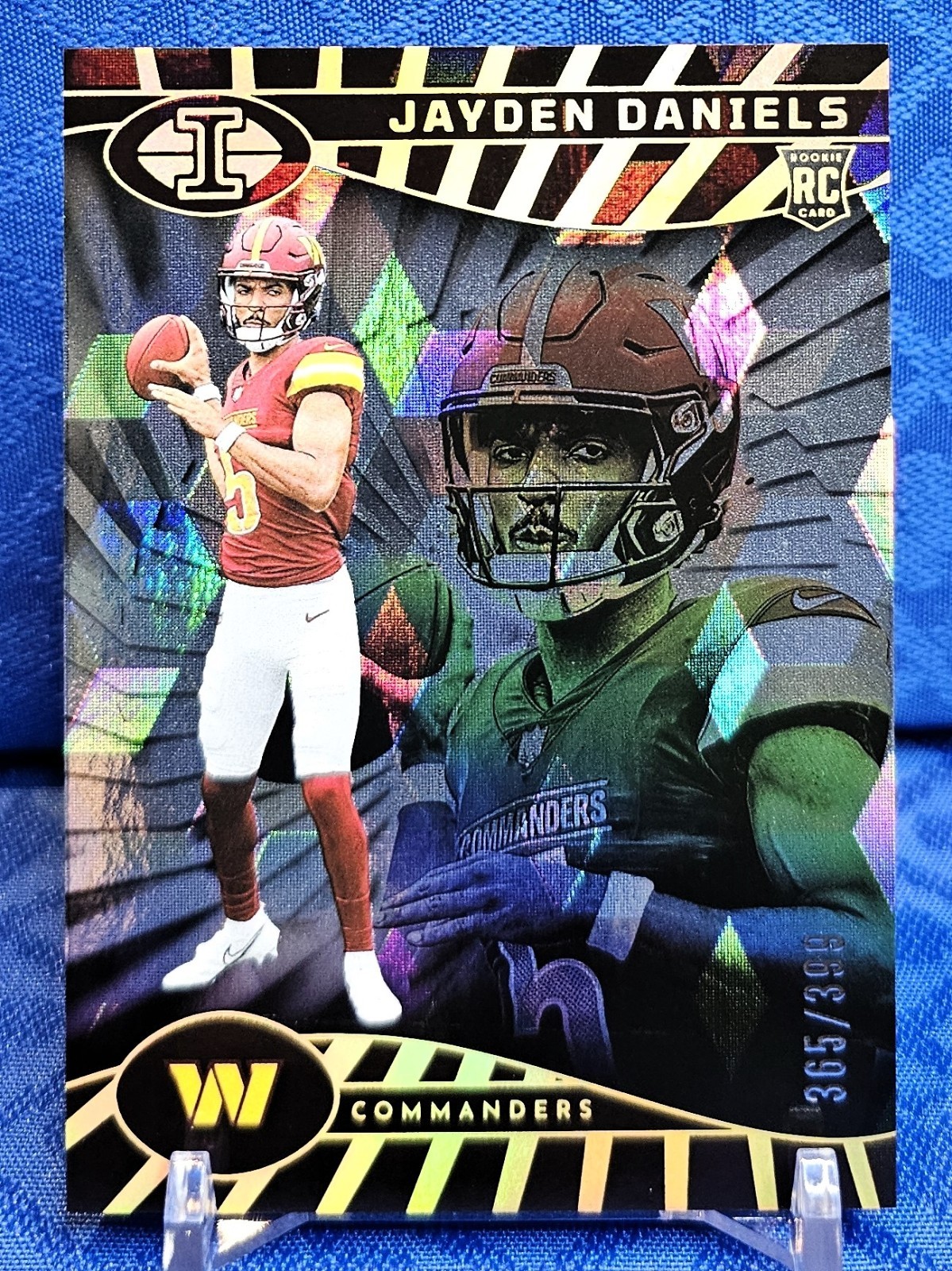 2024 Panini Illusions - Jayden Daniels #93 Trophy Collection Cubic /399 (RC)