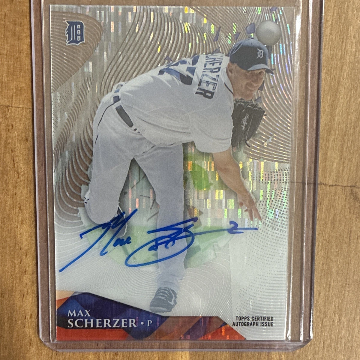 Max Scherzer Autographed Baseball Cards for sale | eBay