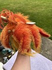 Vintage Folkmanis Phoenix Full Body Hand Puppet Orange Bird Rare Retired 16" — photo 6