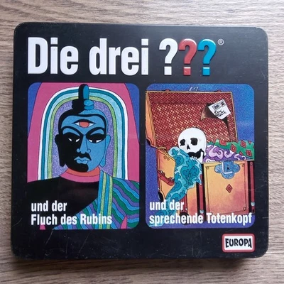 Die Drei ??? - und der Fluch des Rubins/und der sprechende Toten- 2CDs Steelbook - Bild 1 von 2