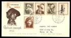 Mayfairstamps Netherlands FDC 1956 Rembrandt Paintings Reg S Gravenhage First Da