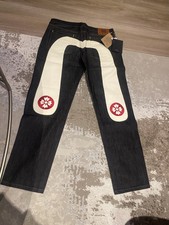 Evisu Mens Denim Jeans - Large White Seagull ...