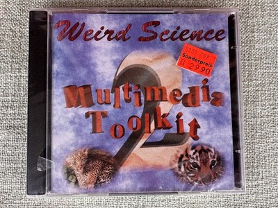 Weird Science - MULTIMEDIA TOOLKIT 2 CD-ROM, new #