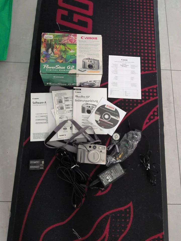 Canon Powershot G2 Digitalkamera Mit OVP - Bild 2 von 4