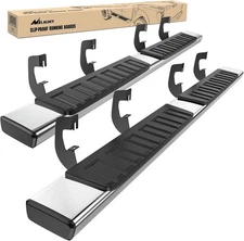 Nilight Running Boards for Chevy Silverado 1500 Crew Cab 2500HD 3500HD 2007-2018