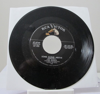 45 RECORD - LOU MONTE - SOME CLOUDS ABOVE