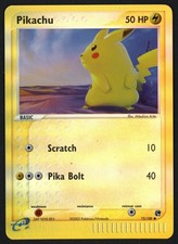 Pikachu 72/100 ex Sandstorm Reverse Holo Common Pokemon TCG