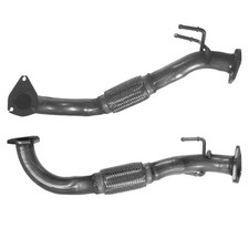 BM Catalysts Front Exhaust Down Pipe for Seat Alhambra TDi 140 BRT 2.0 2005-2010