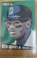 1994 Upper Deck Collector's Choice Ken Griffey Jr Mariners Checklist #317