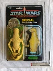 Star Wars Vintage 1985 POTF Amanaman MOC Last 17 Kenner AFA 80%