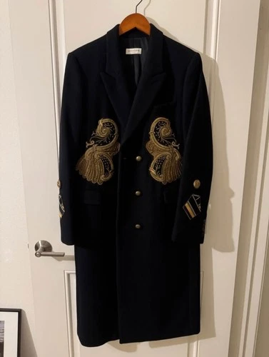 Dries Van Noten , Embroidered Long Coat EU 50 US 40 - product listing photo