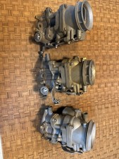 3 Holley 94 59 Ecg5 Carburetors Flathead V8 Ford Hot Rod Tri Power 3 Deuces