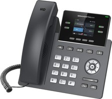 GRP2612P IP Phone  4 Lines, 4 SIP Accounts  2.4-Inch Color Display  Dual-P...