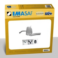 Imasaf ESD Auspuff Endtopf für Seat Toledo III (5P2) 1.9 TDI 77KW