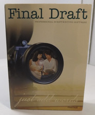 Final Draft Professional Scriptwriting Software Version 8 MAC Windows PC  2009