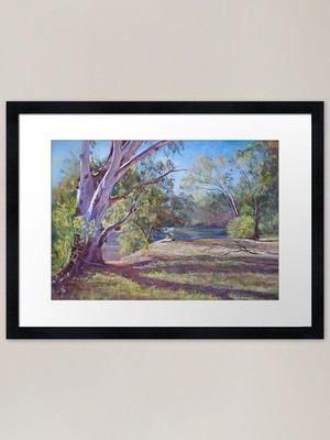 Afternoon Shadows Gerahmter Kunstdruck Gerahmtes Wandbild Poster Leinwanddruck Bild