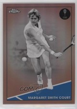 2021 Topps Chrome Rose Gold Refractor 5/10 Margaret Court Smith #80 HOF ux8