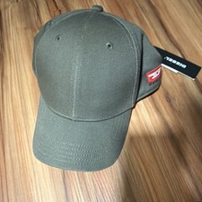 Gorra de béisbol Diesel oliva lisa ajustable talla única para hombre