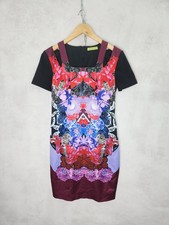 Versace jeans colorfull floral A-line dress