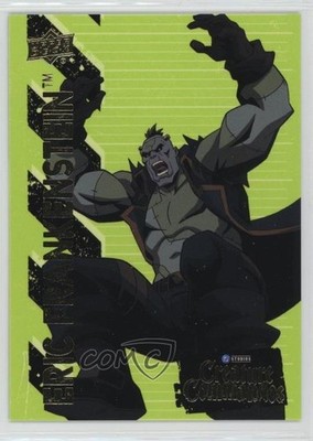2025 Upper Deck DC Creature Commandos Green Neon /200 Eric Frankenstein #10 tr0