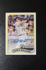 2024 Topps Series 2 - 1989 Topps Baseball Auto Alika Williams #89BA-AKI (AU, RC)