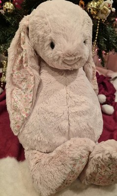 Authentic Jellycat Huge Blossom Blush Bunny 