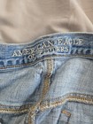 American Eagle Outfitters Women's Light Wash Denim Cut Off Shorts 10 5-Pocket B — photo 6