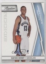 2010 Prestige Rookie Draft Picks Rights Light Blue 643/999 Xavier Henry #222 fm0