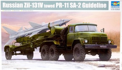 Trumpeter 1/35 01033 Russian Zil-131V Towed PR-11 SA-2 Guideline Model Kit