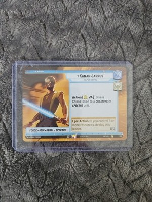 Kanan Jarrus - Help Us Survive  HYPERSPACE Legends of the Force PACK FRESH 