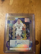 2023-24 Panini Recon True Potential Signatures #21 Colin Castleton Auto 5/10