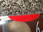 Leg Avenue sheer nylon crotchless pantyhose, color red, One Size — photo 9