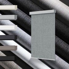 100 Blackout Roller Shades, Free-Stop Cordless Roller Blinds for Windows, Th...