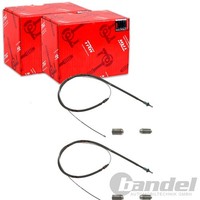 2X TRW Handbremsseile Passend FüR Peugeot 207 207/207+ 208 Links+Rechts