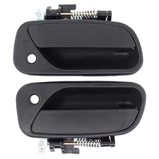  Pair Exterior Door Handle with Keyholes for Toyota T100 Truck Pickup 1993 