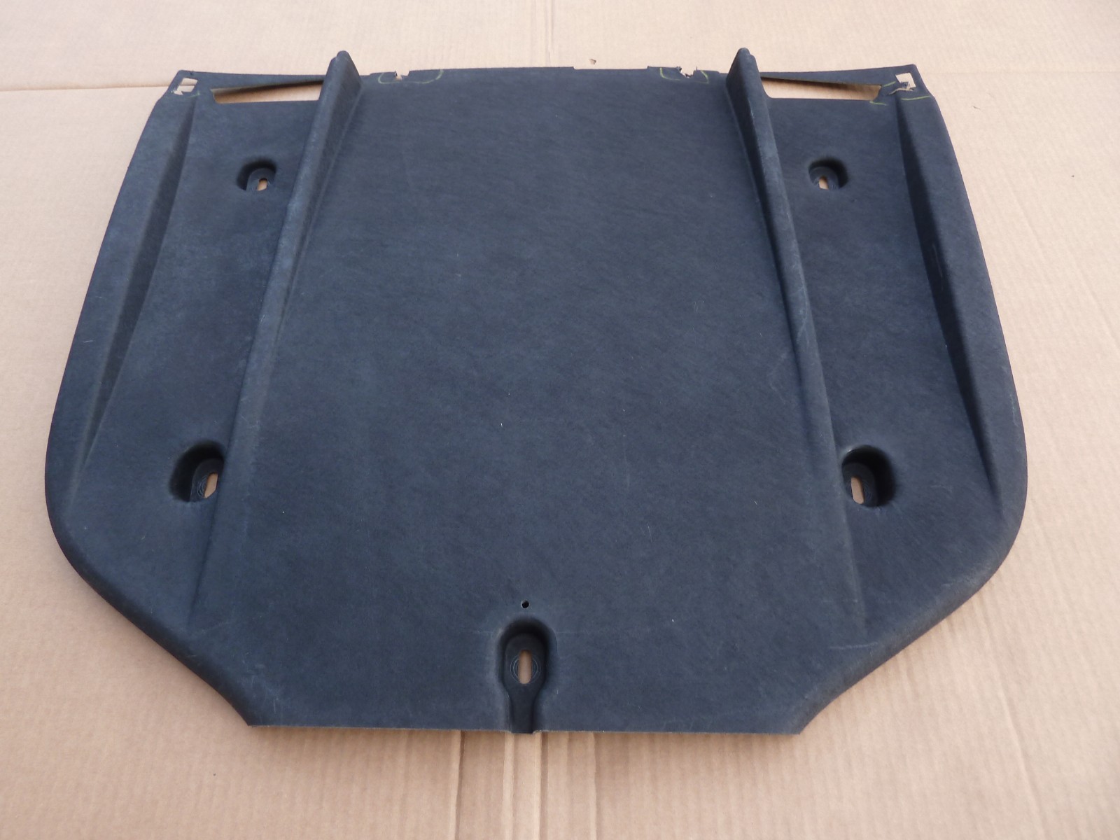 12-18 Bentley Continental GTC Convertible Rear Underbody Splash Shield Cover OEM