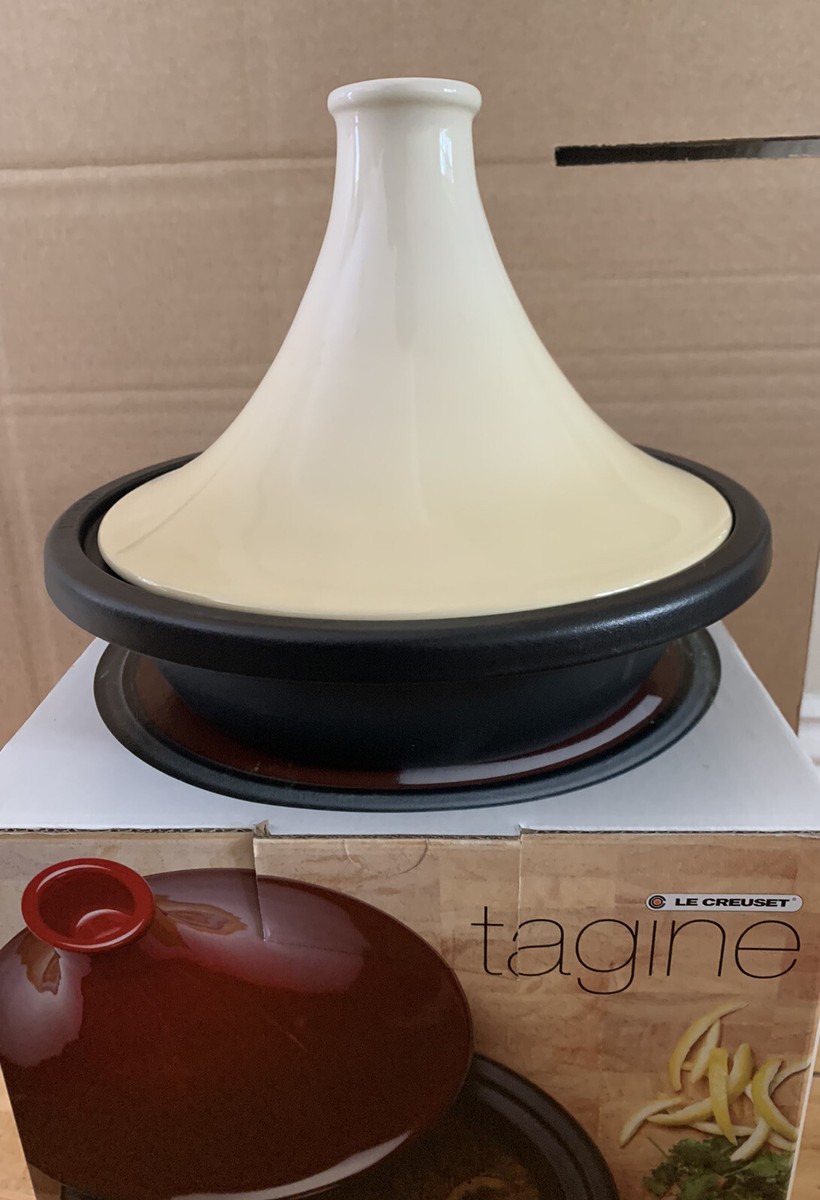 Le Creuset Cast Iron and Stoneware Tagine - 27cm DUNE (New) | eBay