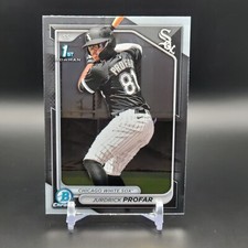 Jurdrick Profar 2024 Bowman Chrome 1st Prospect Base Chicago White Sox