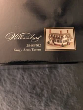Lang and Wise Colonial Williamsburg King's Arms Tavern in Factory Sealed Box