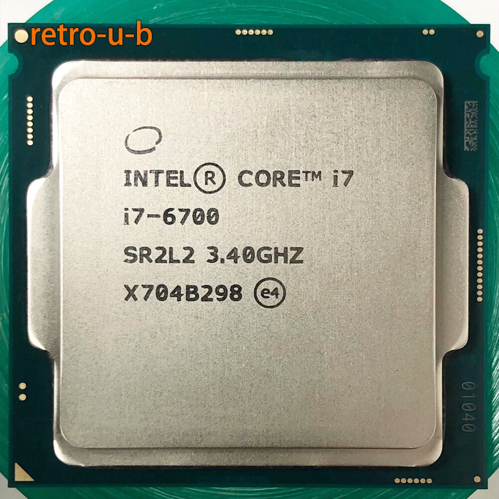 Core Intel i7-6700 Processor CPU i7 3.4GHz GHz LGA1151 - 0 I7-6700